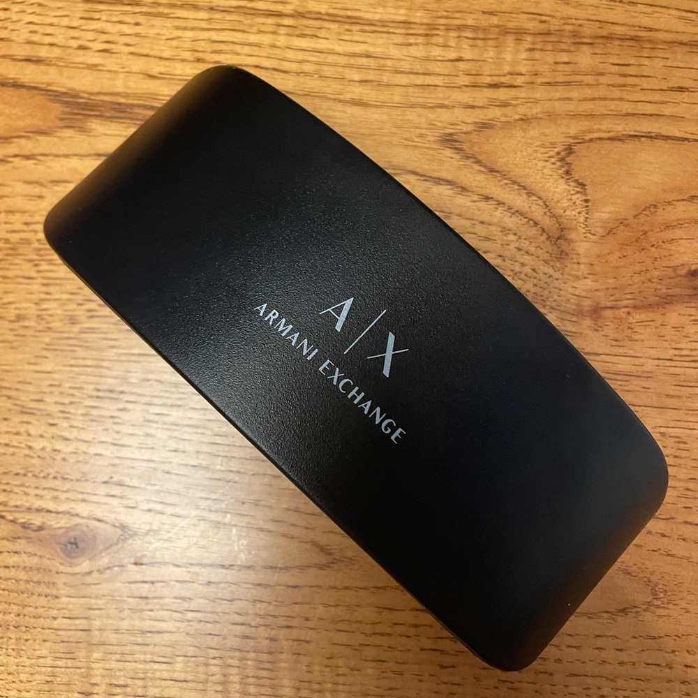 Armani Exchange glasses case